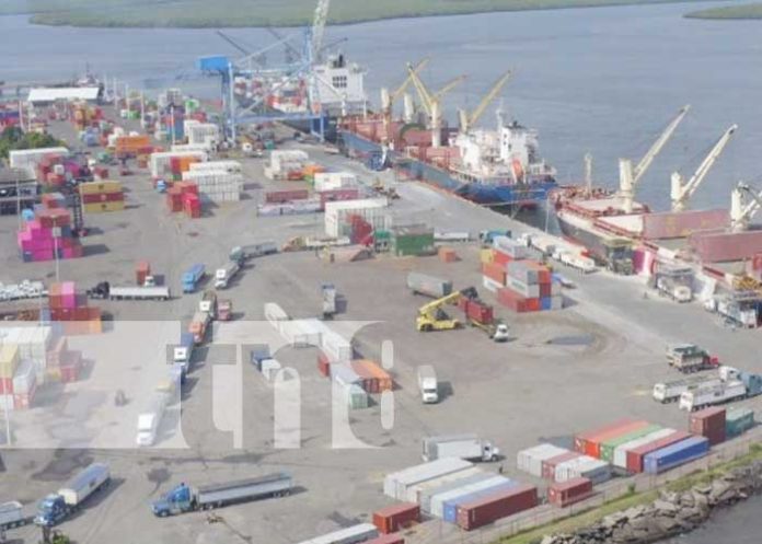 Puerto de exportaciones en Nicaragua