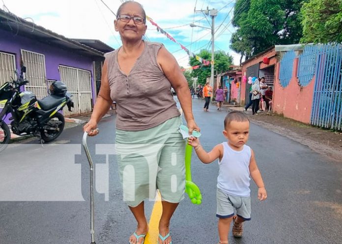 f Proyecto vial transforma la vida de más de 300 familias del barrio Omar Torrijos, Managua
