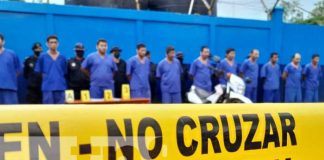 Sujetos tras las rejas en Río San Juan