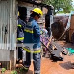 Incendio afecta una vivienda en Juigalpa, Chontales Incendio afecta una vivienda en Juigalpa, Chontales