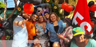 Celebración en barrios de Managua por el natalicio de Carlos Fonseca