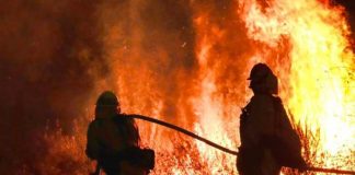 Rápido actuar de los Bomberos en incendio de Hollywood
