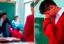 Absuelven a profesor en Perú que golpeó a un alumno 