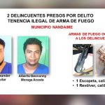 Sacan de las calles de Granada a 5 sujetos acusados por cometer delitos Delincuentes capturados en Granada
