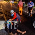 Fuerte accidente de tránsito en Granada