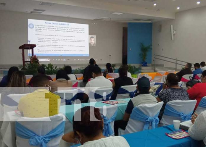 Congreso con personal del MINSA Nicaragua