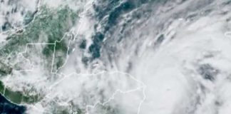 Depresión tropical "Bonnie" podría convertirse en huracán y afectar Honduras