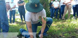 Jornada de reforestación del MINSA y el INAFOR en Nicaragua