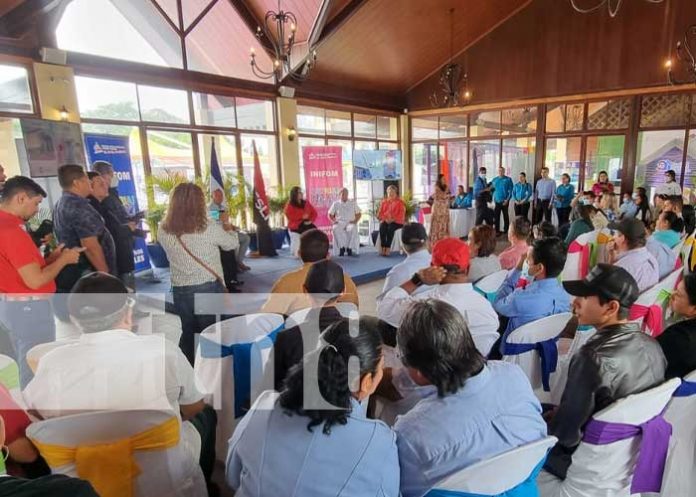 Presentación del mapa interactivo de viviendas Bismarck Martínez en Nicaragua