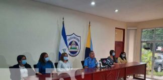 Presentación policial de informe de juventud y adolescencia en Nicaragua