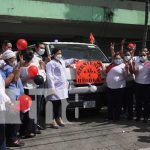 Gobierno entrega nuevos vehículos para el SILAIS-León Nueva ambulancia al servicio de la población en León