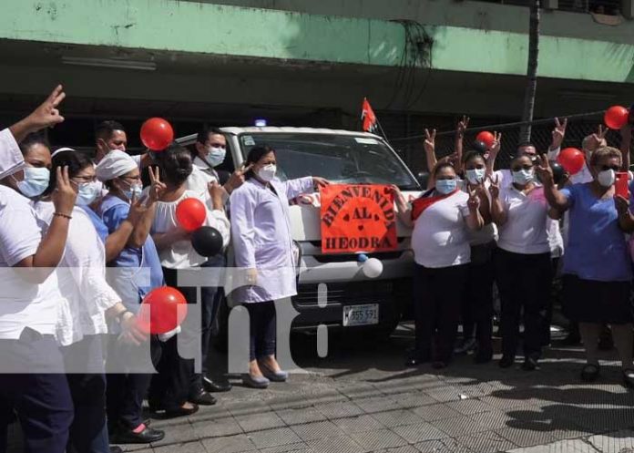 Nueva ambulancia al servicio de la población en León