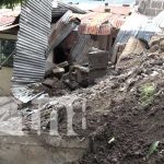 Lluvias provocan deslizamiento de lodo sobre una vivienda en Boaco Afectaciones de viviendas por lluvias en Boaco