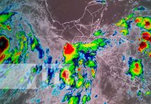Llueve sobre mojado: INETER pronostica más lluvias para Nicaragua Mapa satelital de comportamiento climático en Nicaragua