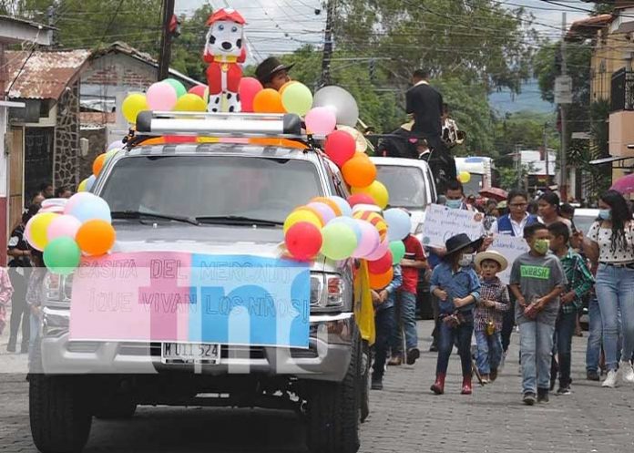 Celebración con niños y niñas desde Somoto, Madriz