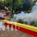 Barrio San Sebastián de Managua se mantiene libre de zancudos Jornada de fumigación y abatización en Managua