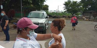 Jornada de vacunación en Managua
