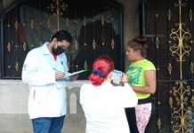 Jornada de vacunación en Managua
