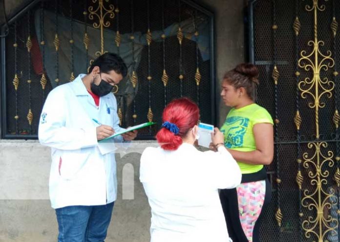 Jornada de vacunación en Managua