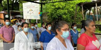Mejoras en el centro de salud de Masachapa