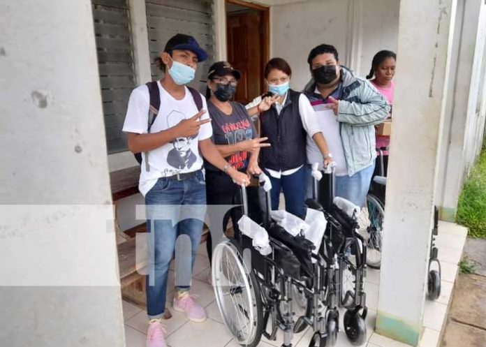 Entrega de medios auxiliares en el Caribe Norte