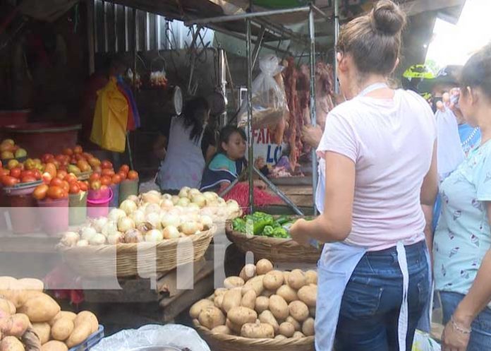 Abastecimiento de productos de la canasta básica en mercados de Nicaragua