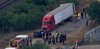 ¡Fatal sueño americano! 50 migrantes muertos dentro de un tráiler en Texas