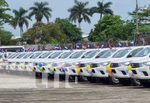 Entregan 36 ambulancias y 24 vehículos para el MINSA Nicaragua Entrega de vehículos y ambulancias para el MINSA en Nicaragua
