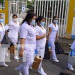 Vacunan casa a casa a pobladores de Col. Unidad de Propósito, Managua