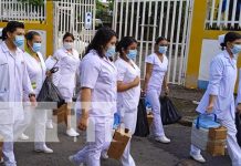 Vacunan casa a casa a pobladores de Col. Unidad de Propósito, Managua Vacunan casa a casa a pobladores de Col. Unidad de Propósito, Managua