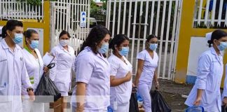 Vacunan casa a casa a pobladores de Col. Unidad de Propósito, Managua