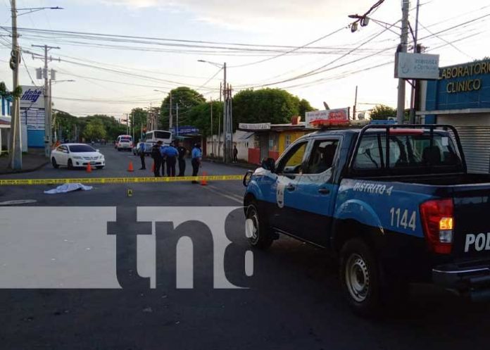 Anciano que encontraron fallecido en una calle de Managua