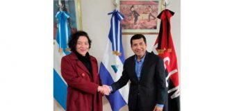 Cineastas visitan la embajada de Nicaragua en Argentina