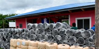 INPESCA entrega material para reposición de medios de vida en la desembocadura del Río Grande