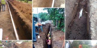 Avances en construcción de planta de tratamiento de aguas residuales