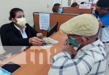 Pago de pensiones en Jinotega