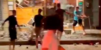 ¡Brutal! Pelea campal de turistas británicos en un bar de Portugal