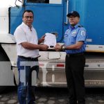 Entrega de camión al MINSA para que sea una clínica móvil