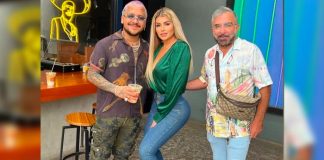 Christian Nodal posó junto a “Kim Kardashian mexicana”