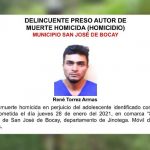 Presuntos delincuentes presos en Jinotega