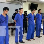Presentación de presos en Chinandega