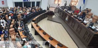Sesión parlamentaria de la Asamblea Nacional de Nicaragua