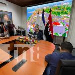 Conferencia de prensa de la EPN en Nicaragua