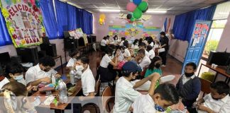 Aprendizaje de uso del reciclaje en colegios de Managua