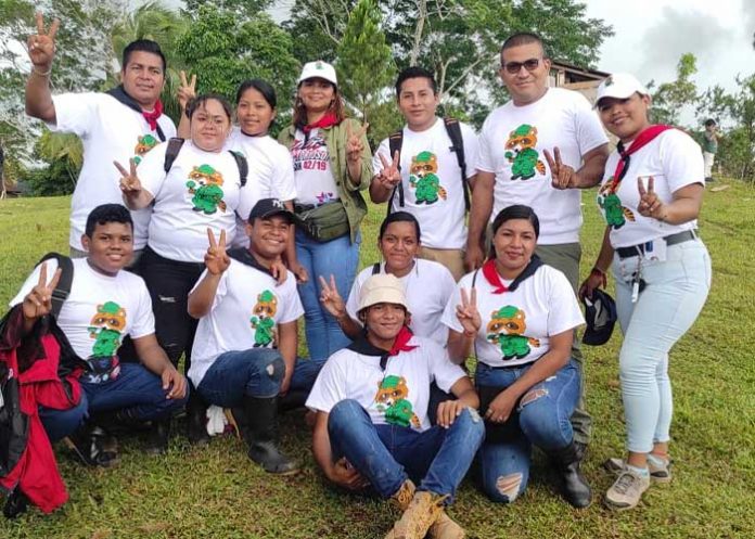Cruzada Nacional de Reforestación en Bonanza, Caribe Norte