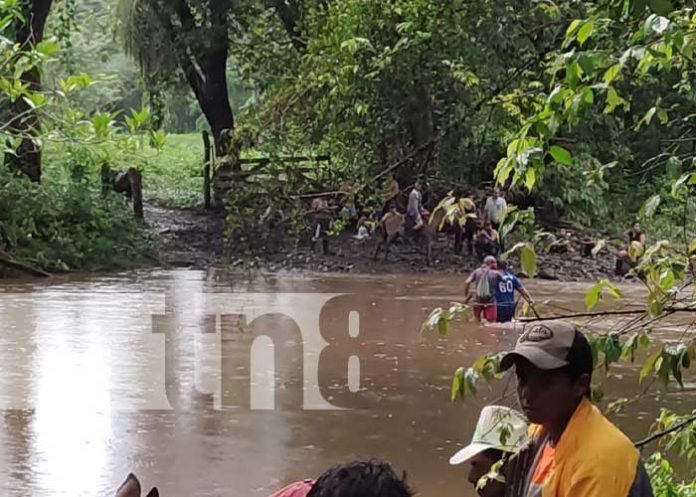 Río donde pereció un joven en Acoyapa, Chontales