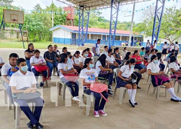 Lanzamiento de campaña de alfabetización en Río San Juan