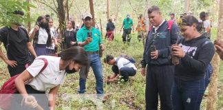 Jornada de reforestación en Río San Juan