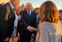 Saludo al Presidente de la República italiano Sergio Mattarella