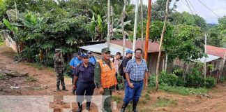 Visitas a puntos críticos en San Carlos, Río San Juan